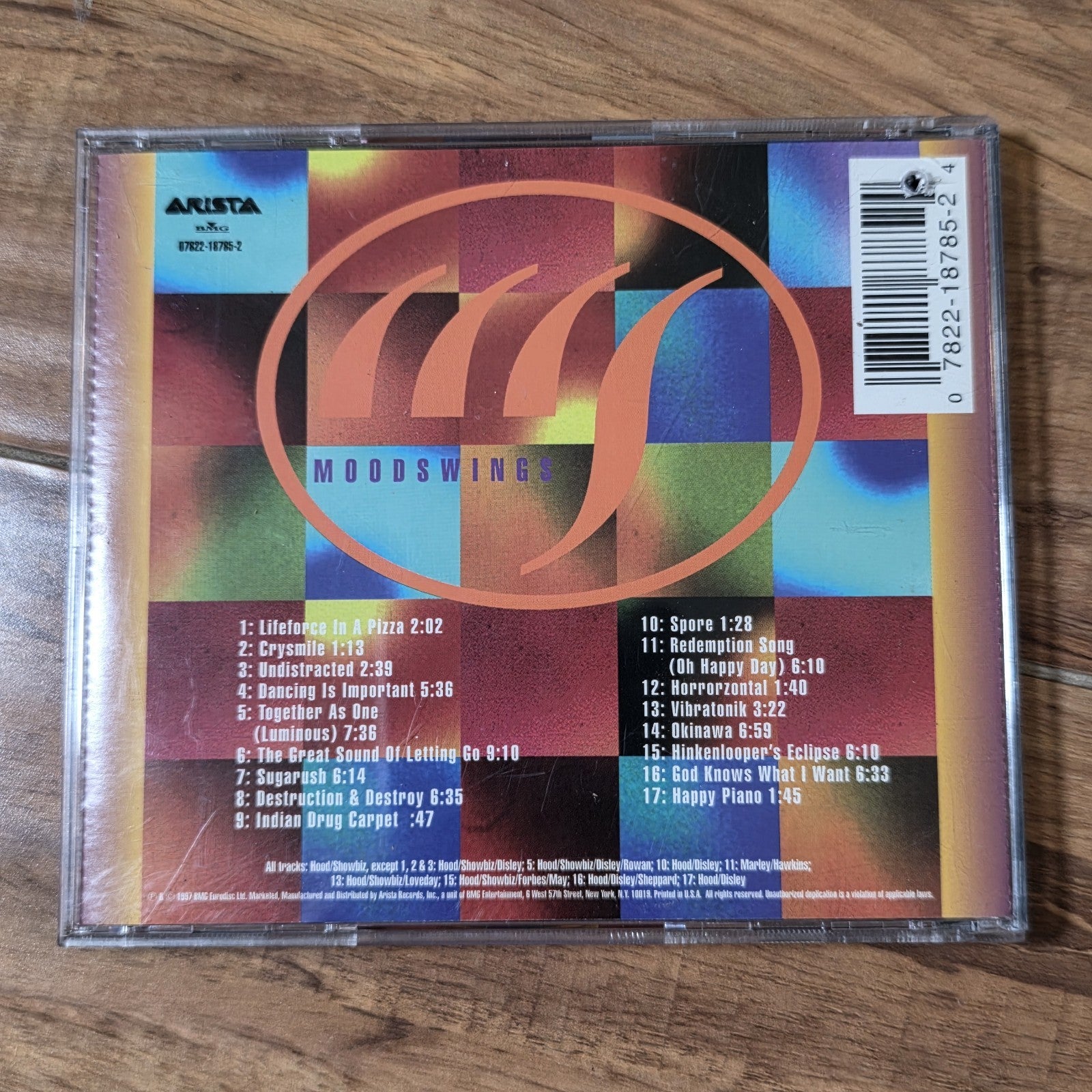 Moodswings - Psychedelicatessen CD Album 1997 Electronic Ambient
