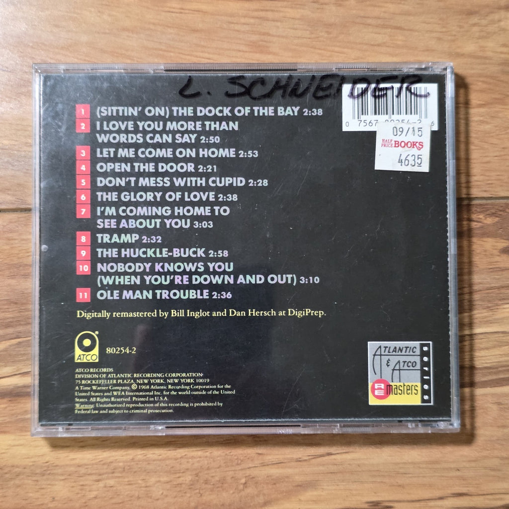 Otis Redding - The Dock of the Bay CD Album 1968 Soul R&B