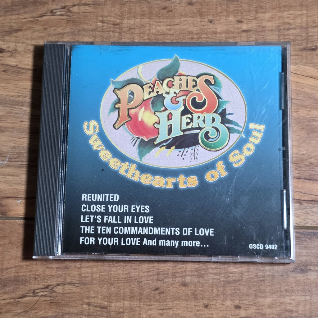 Peaches & Herb - Sweethearts of Soul CD Album 1994 Soul R&B HTF