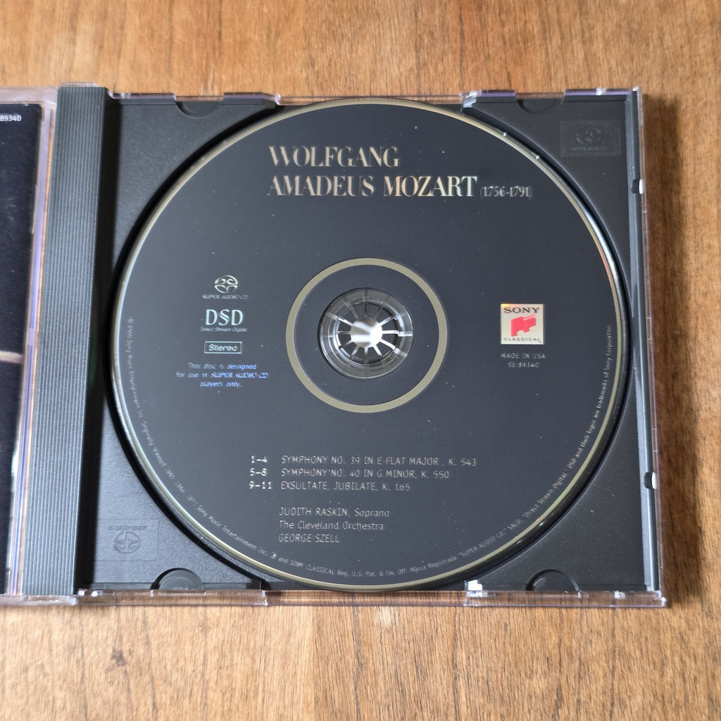 Mozart - Symphony No. 39 and 40 SACD Album Cleveland Orchestra Classical HTF