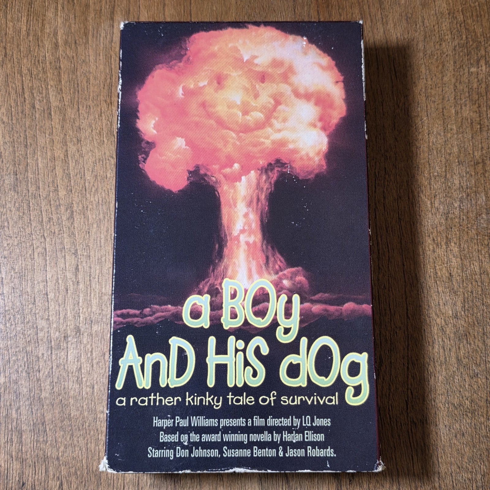A Boy And His Dog VHS 1987 Sci-Fi Rare HTF