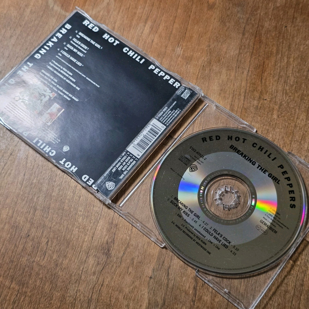Red Hot Chili Peppers - Breaking The Girl CD Single 1992 Alternative Rock