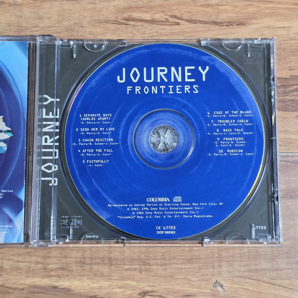 Journey - Frontiers CD Album 1996 Hard Rock