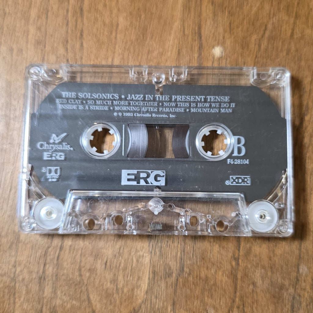 The Solsonics - Jazz In The Present Tense Album 1994 Jazz Hip Hop Cassette