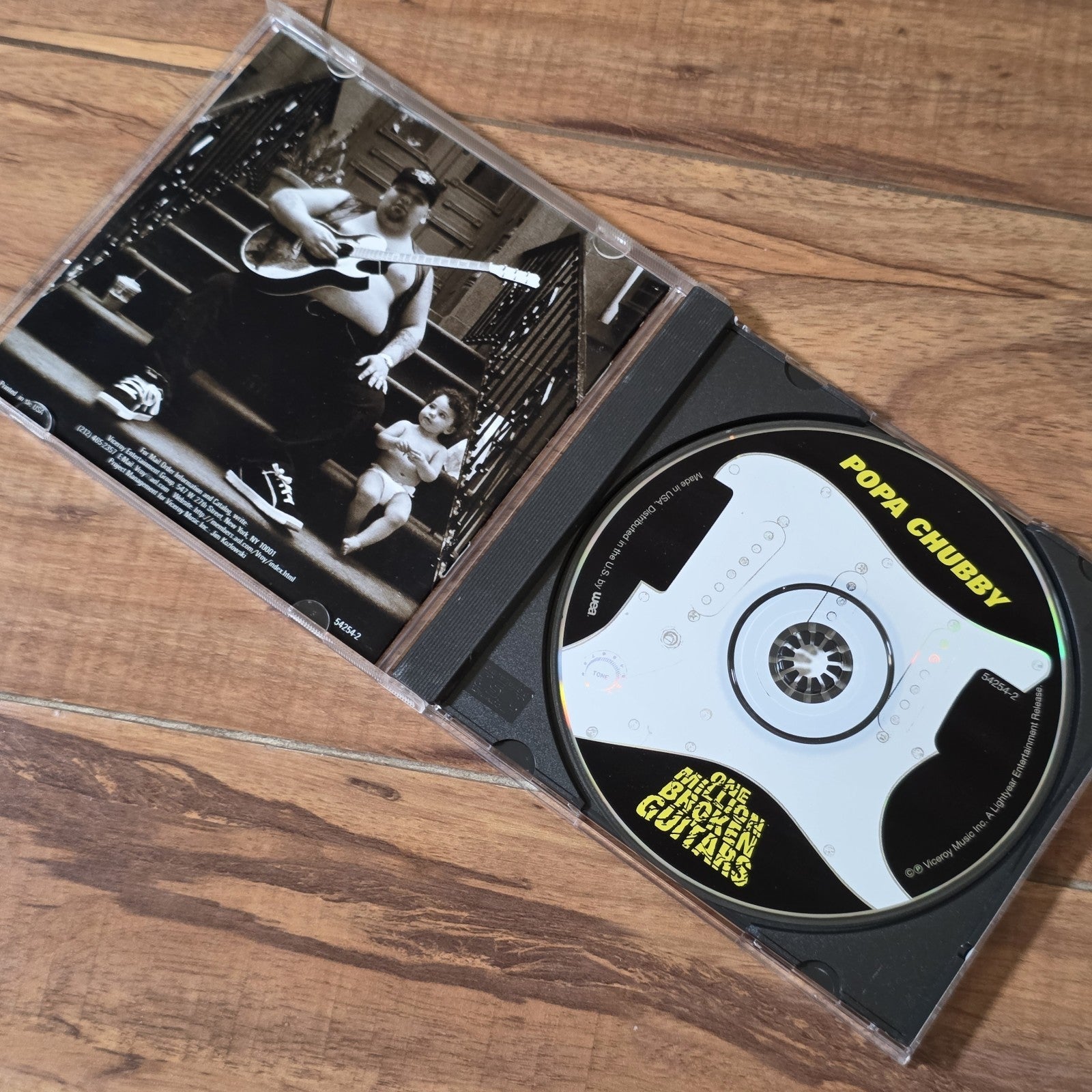Popa Chubby - One Million Broken Guitars CD 1998 Blues Rock NYC