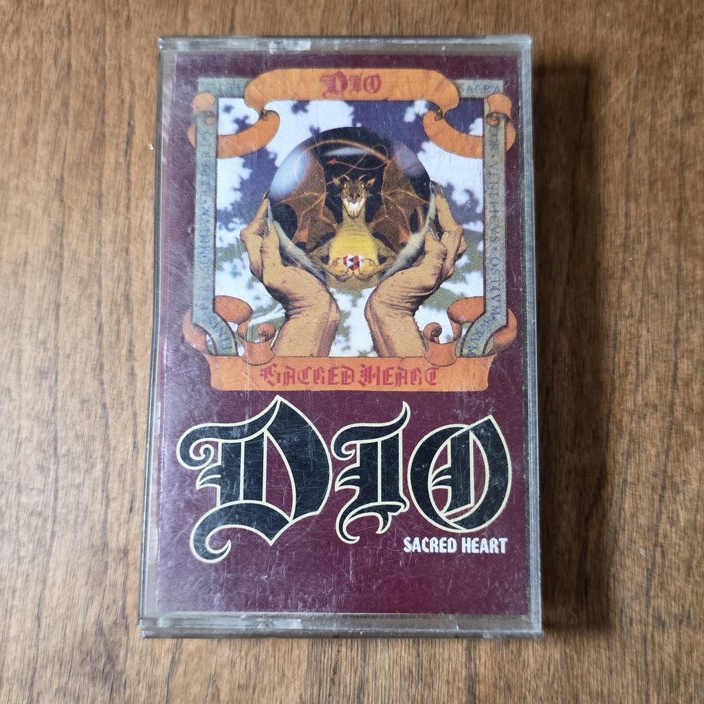 Dio - Sacred Heart Cassette Album 1987 Heavy Metal