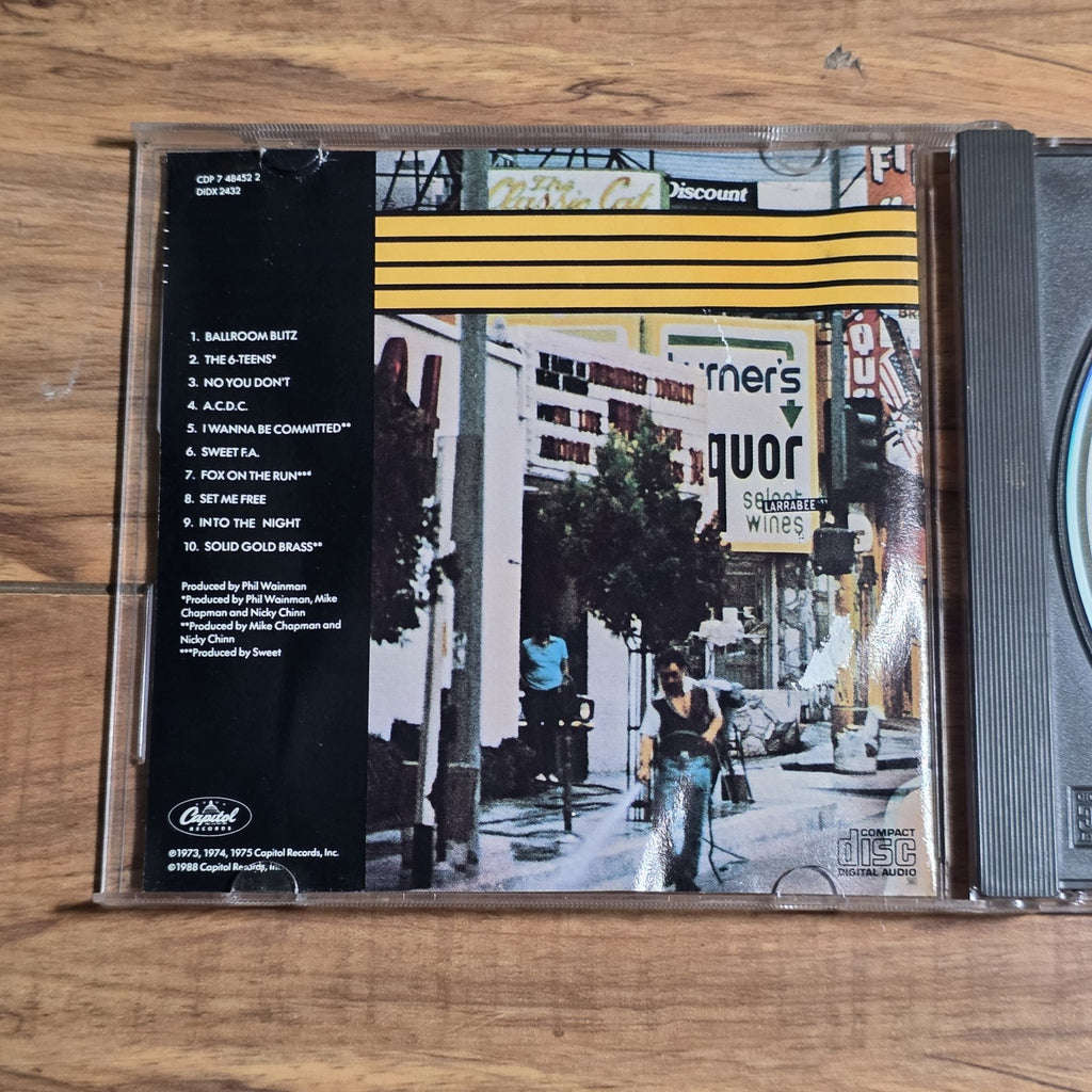 Sweet - Desolation Boulevard CD Album 1990 Glam Rock