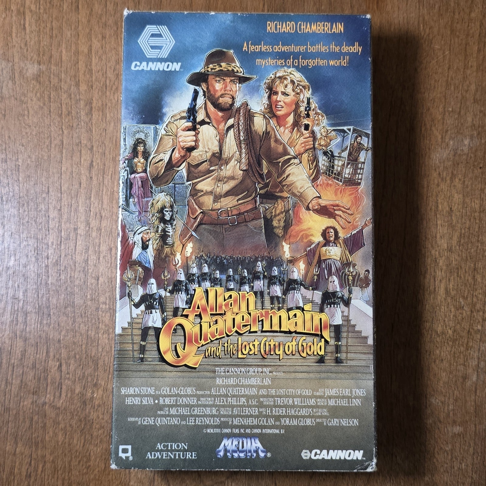 Allan Quatermain and the Lost City of Gold 1987 VHS Gary Nelson Adventure