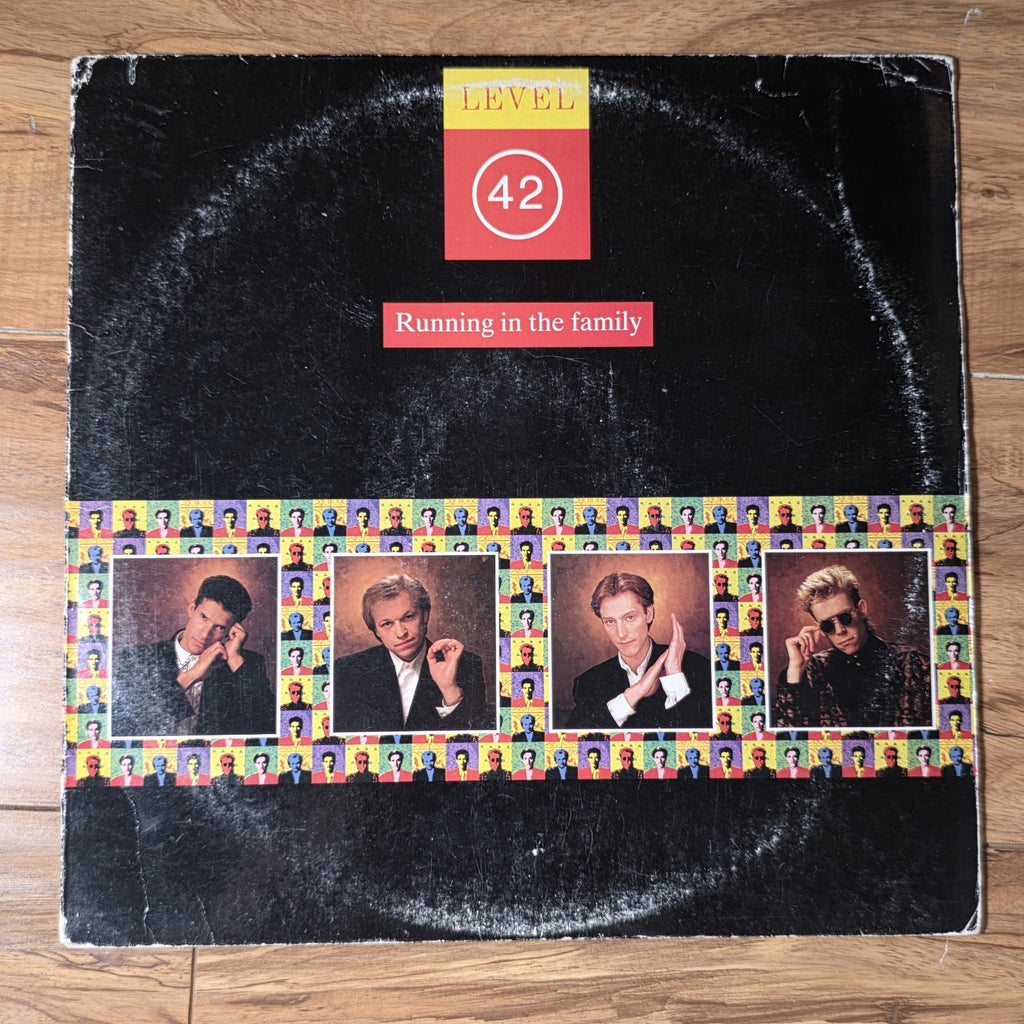 Level 42 - Running In The Family Album 1987 Pop Rock Vinyl LP 12" VG / VG+