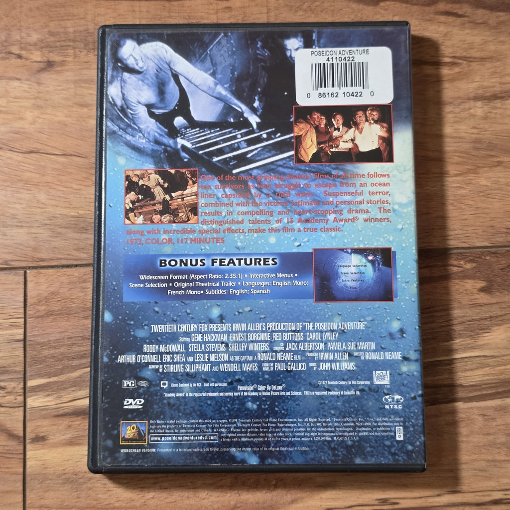 The Poseidon Adventure DVD 1999 Action Adventure