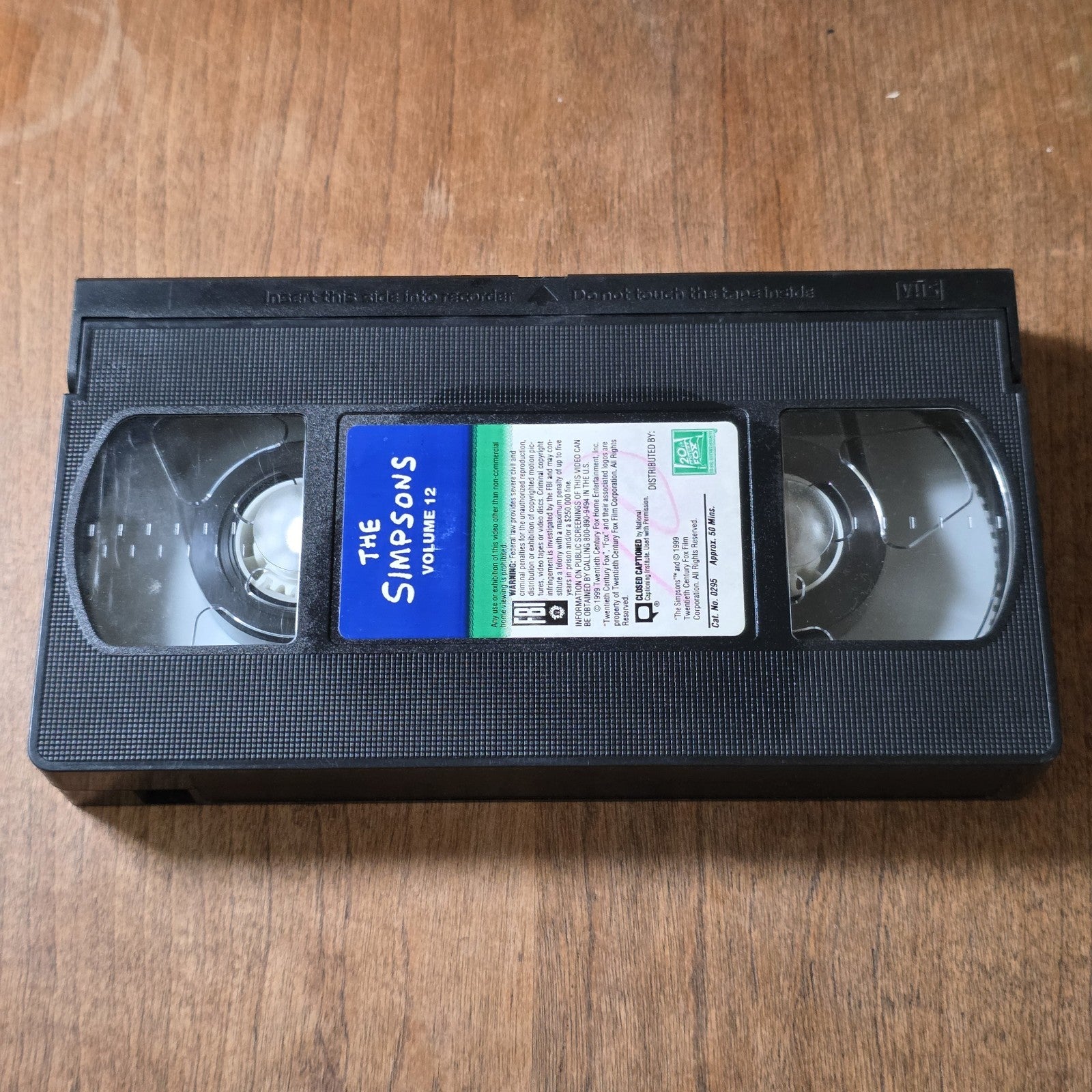 The Best of The Simpsons Vol 12 VHS 1999 Animation Treehouse Of Horror 2