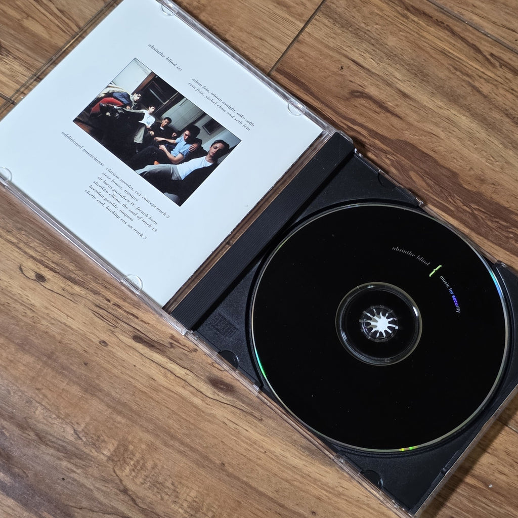 Absinthe Blind - Music For Security CD Album 2003 Shoegaze Rare HTF OOP