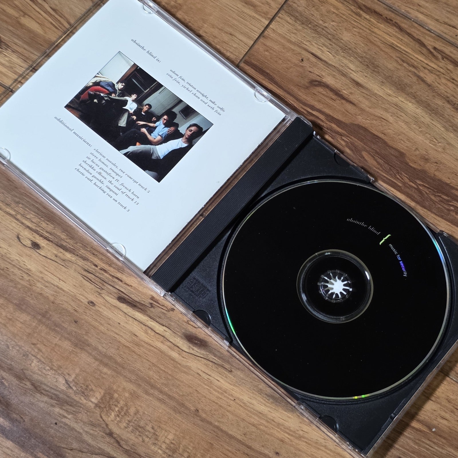 Absinthe Blind - Music For Security CD Album 2003 Shoegaze Rare HTF OOP
