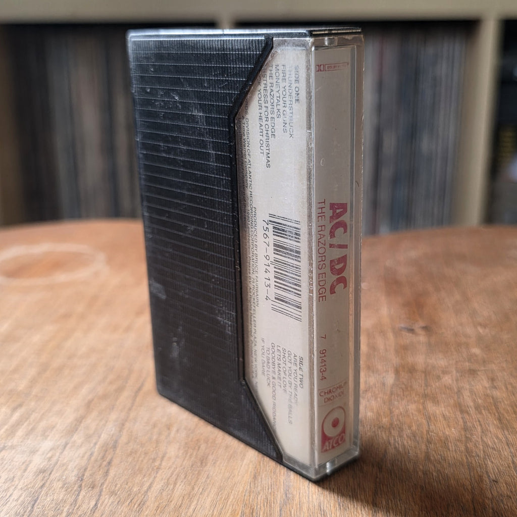 AC/DC - The Razors Edge Cassette Album 1990 Hard Rock