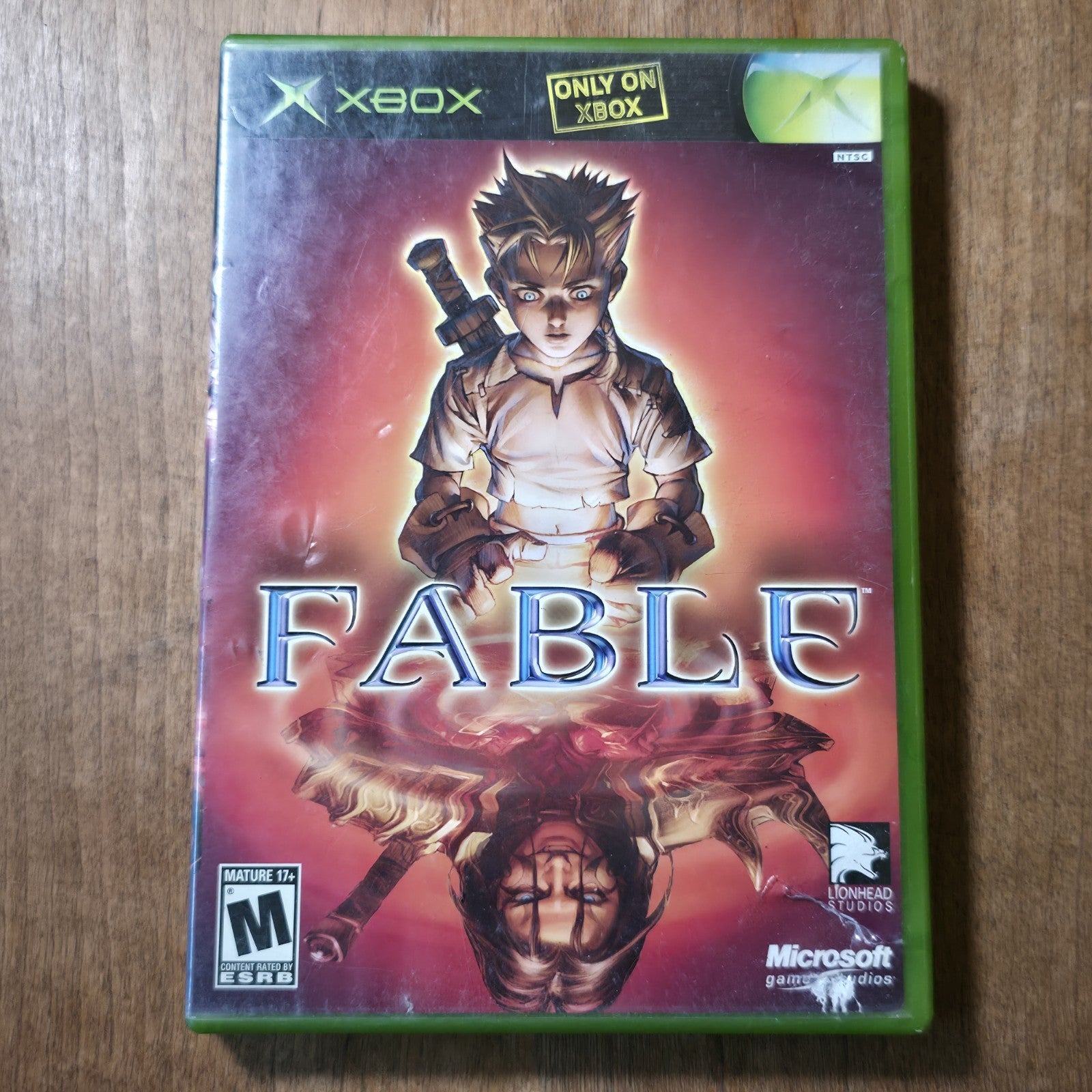 Fable 2004 Microsoft Xbox Lionhead RPG Action Adventure CIB Needs Resurfacing