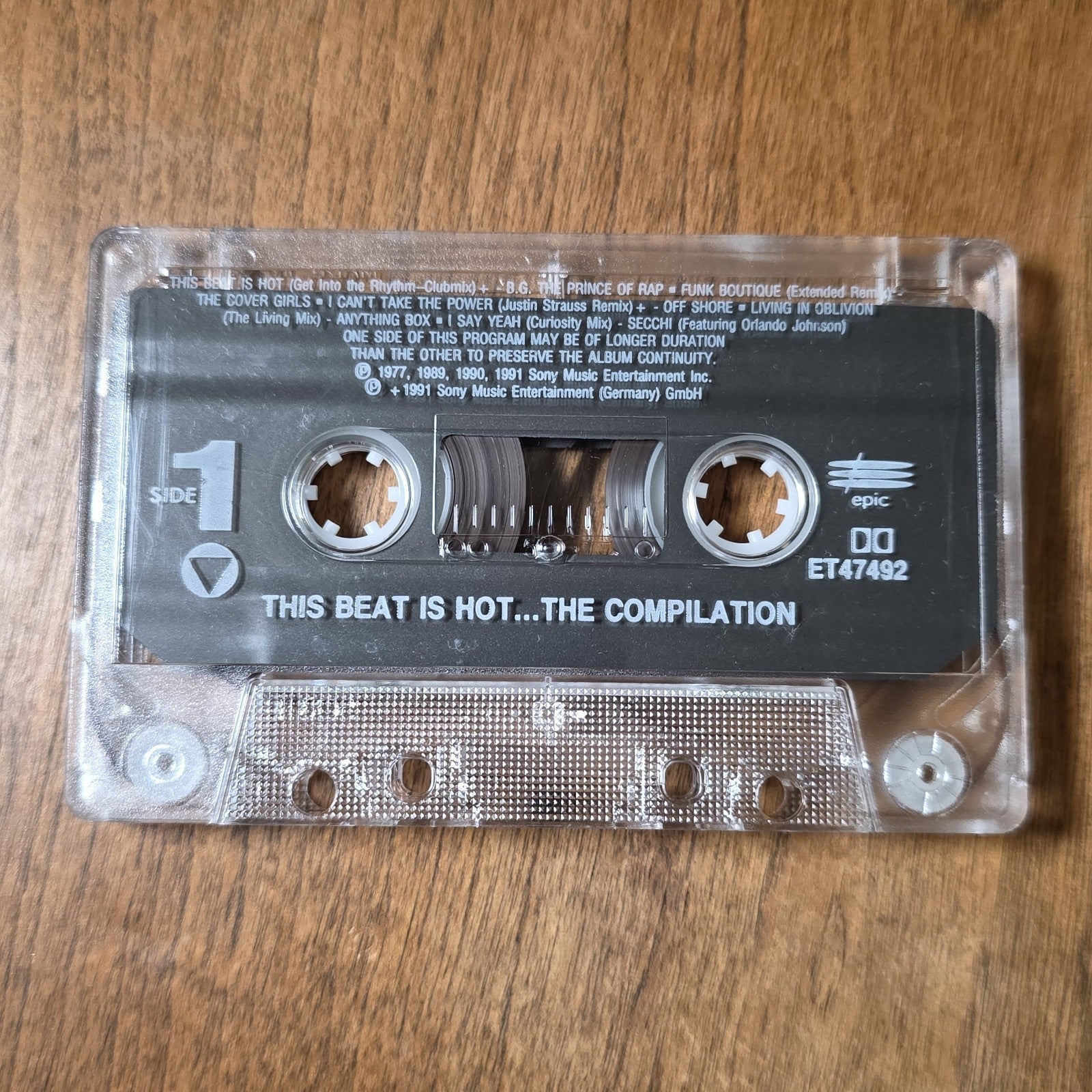 This Beat Is Hot - Various Artists Compilation 1991 Dance Pop Cassette