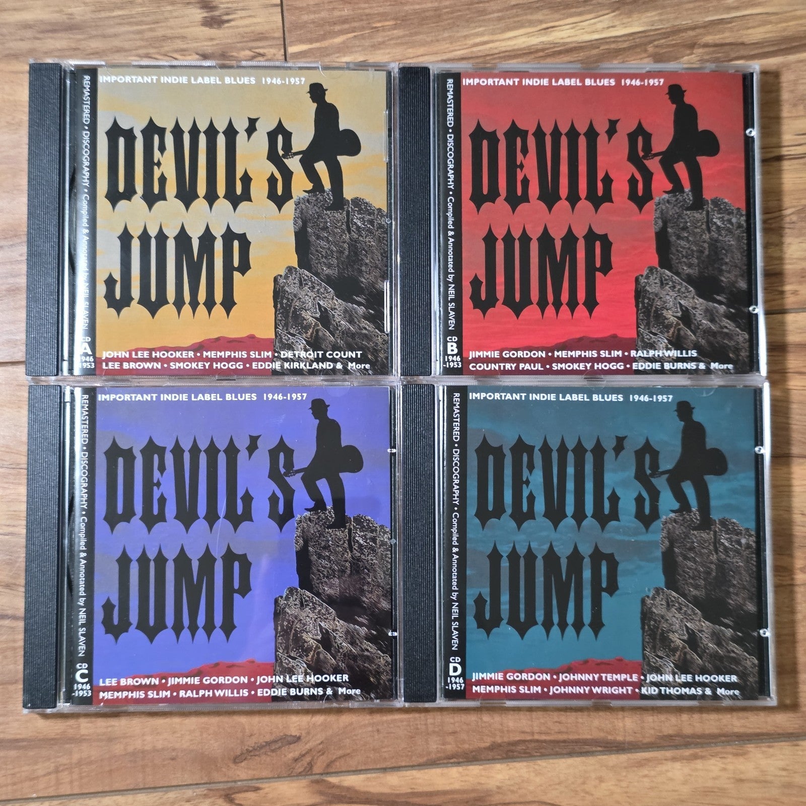 The Devil’s Jump Indie Label Blues 1946-1952 4-CD Box Set Rare HTF
