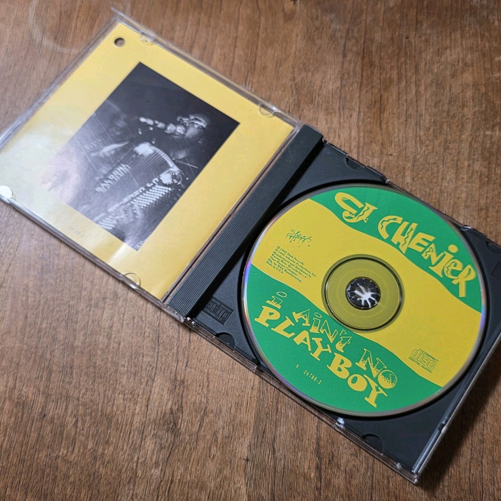 C.J. Chenier - I Ain't No Playboy CD Album 1992 Zydeco