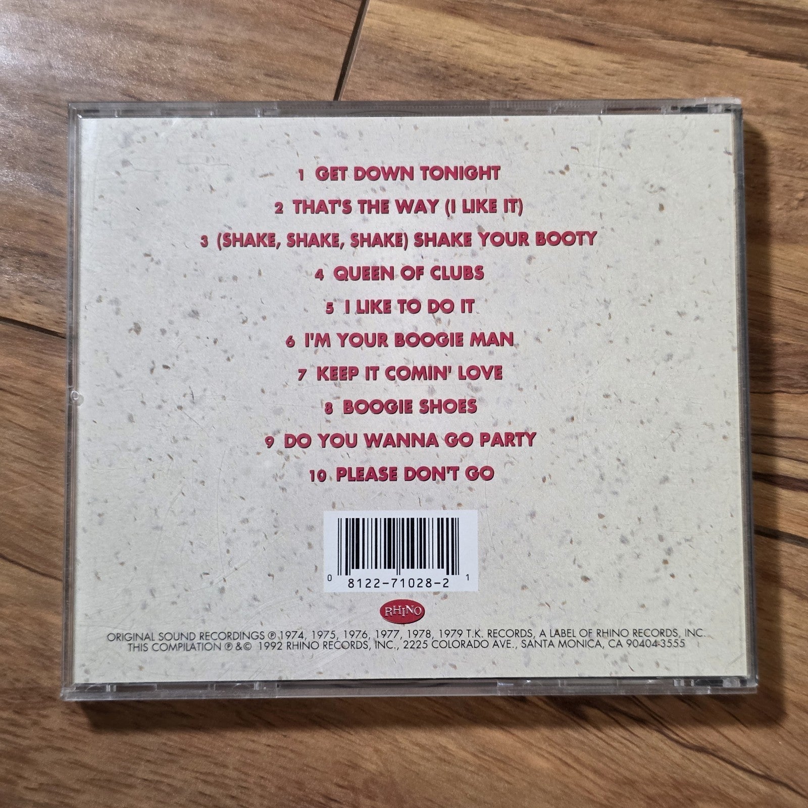 KC & The Sunshine Band - Best Of CD 1995 Rhino Records Disco Funk 70s Classic