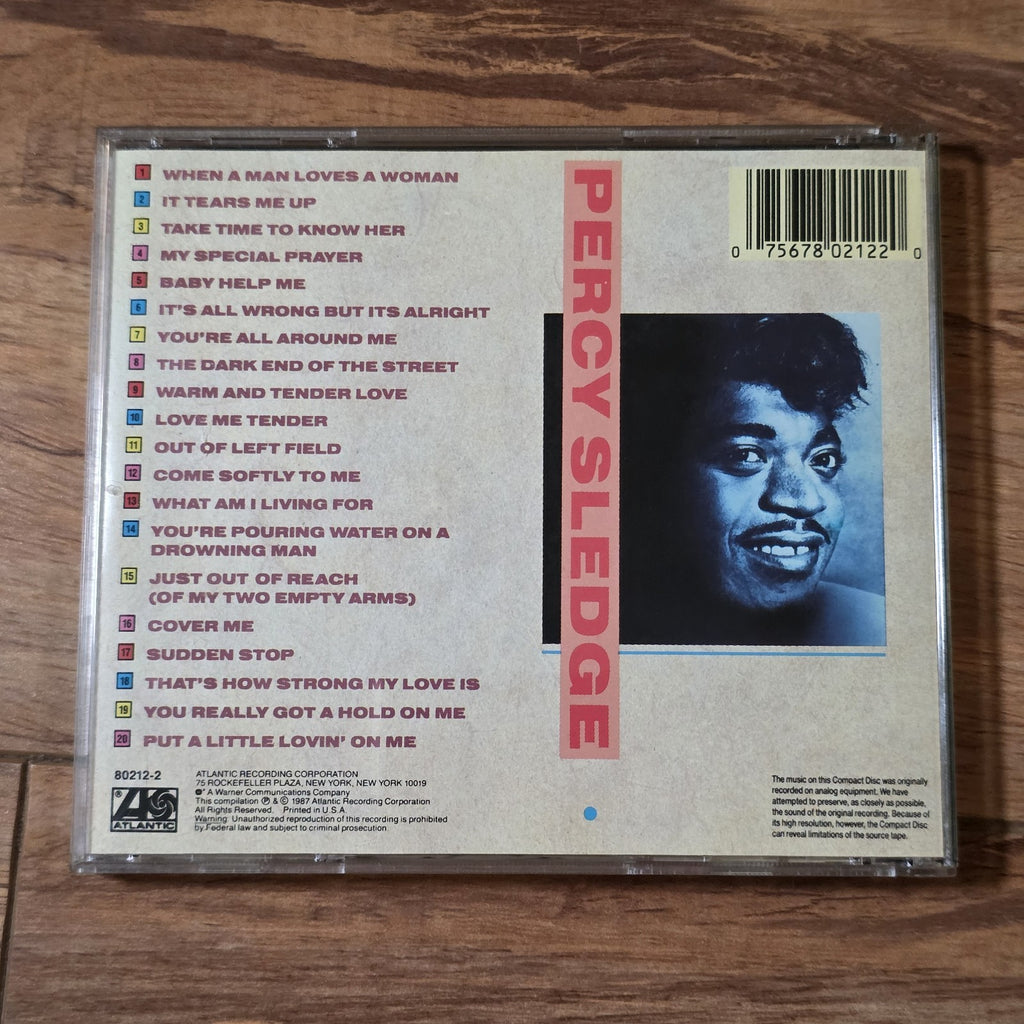 Percy Sledge - The Ultimate Collection When A Man Loves A Woman CD Compilation