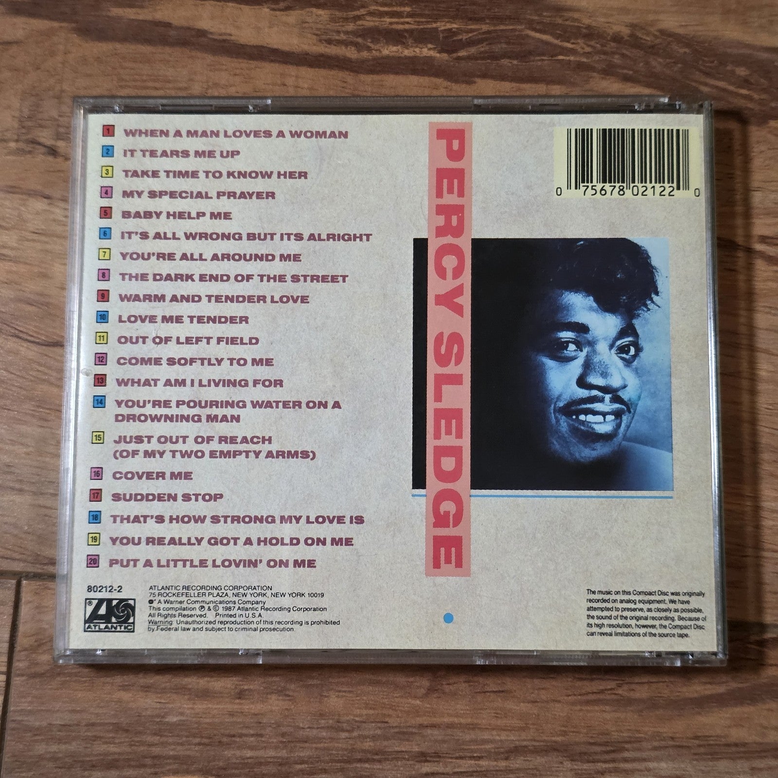 Percy Sledge - The Ultimate Collection When A Man Loves A Woman CD Compilation