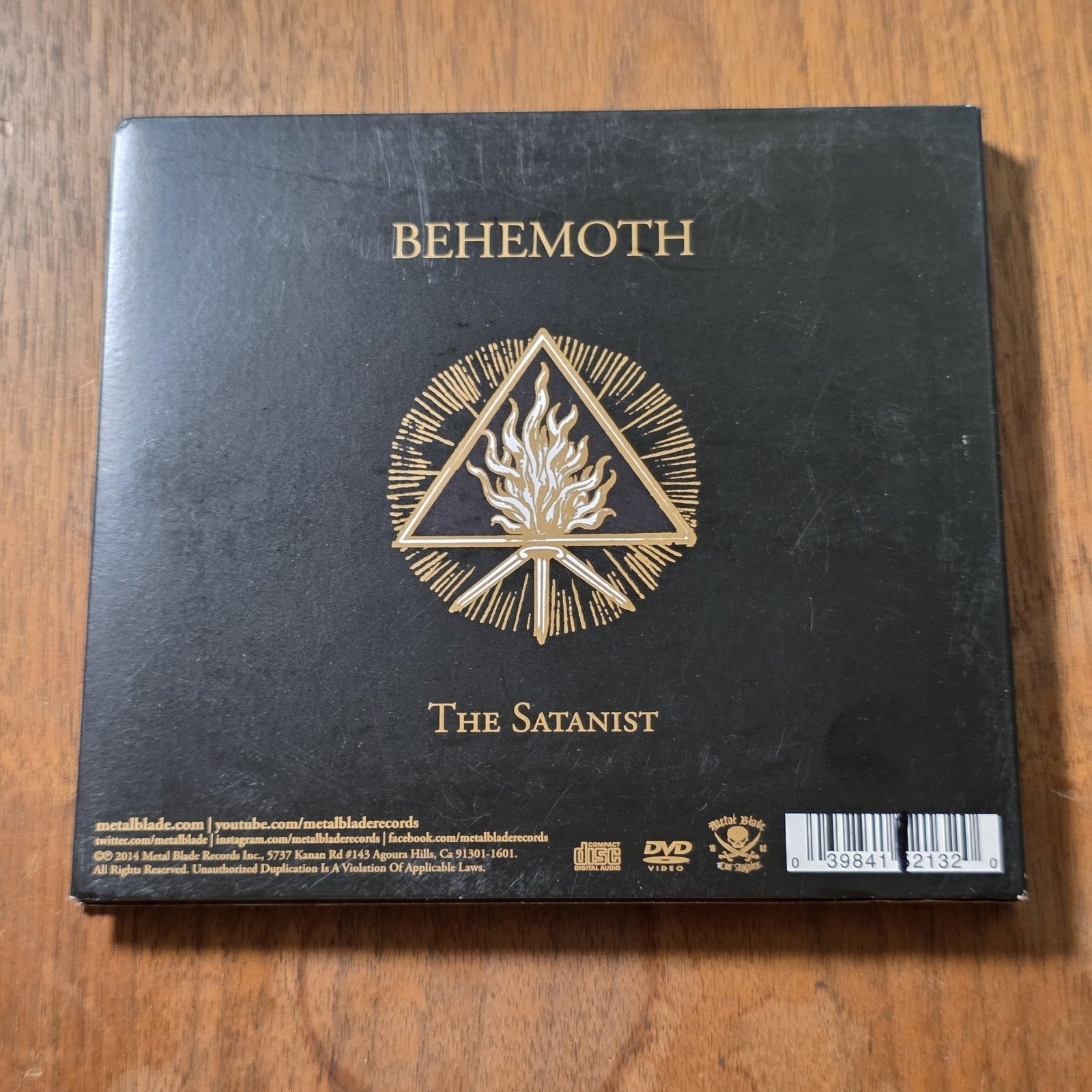 Behemoth - The Satanist CD Album 2014 Black Metal HTF