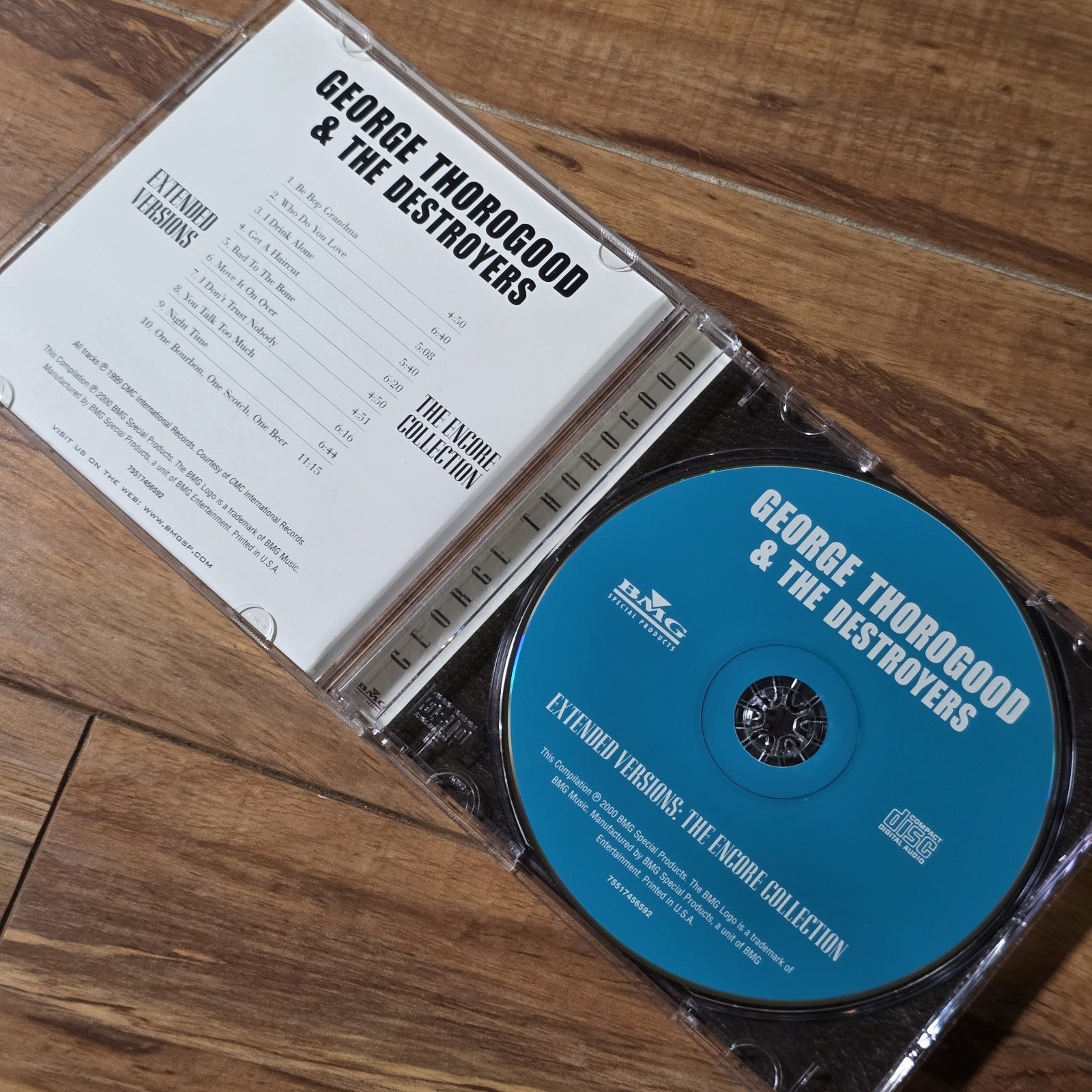George Thorogood - Extended Versions CD Live BMG Encore Blues Rock