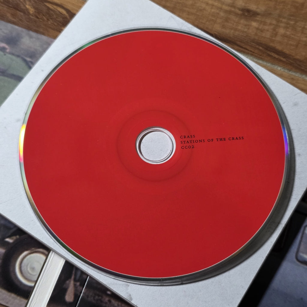 Crass - Stations Of The Crass CD The Crassical Collection Punk Rare
