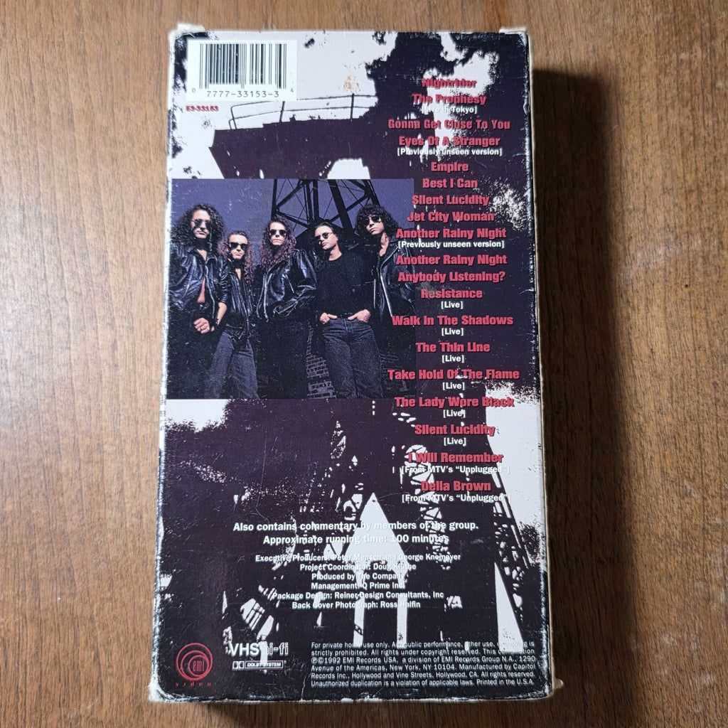 Queensrÿche - Building Empires 1992 VHS Music Documentary