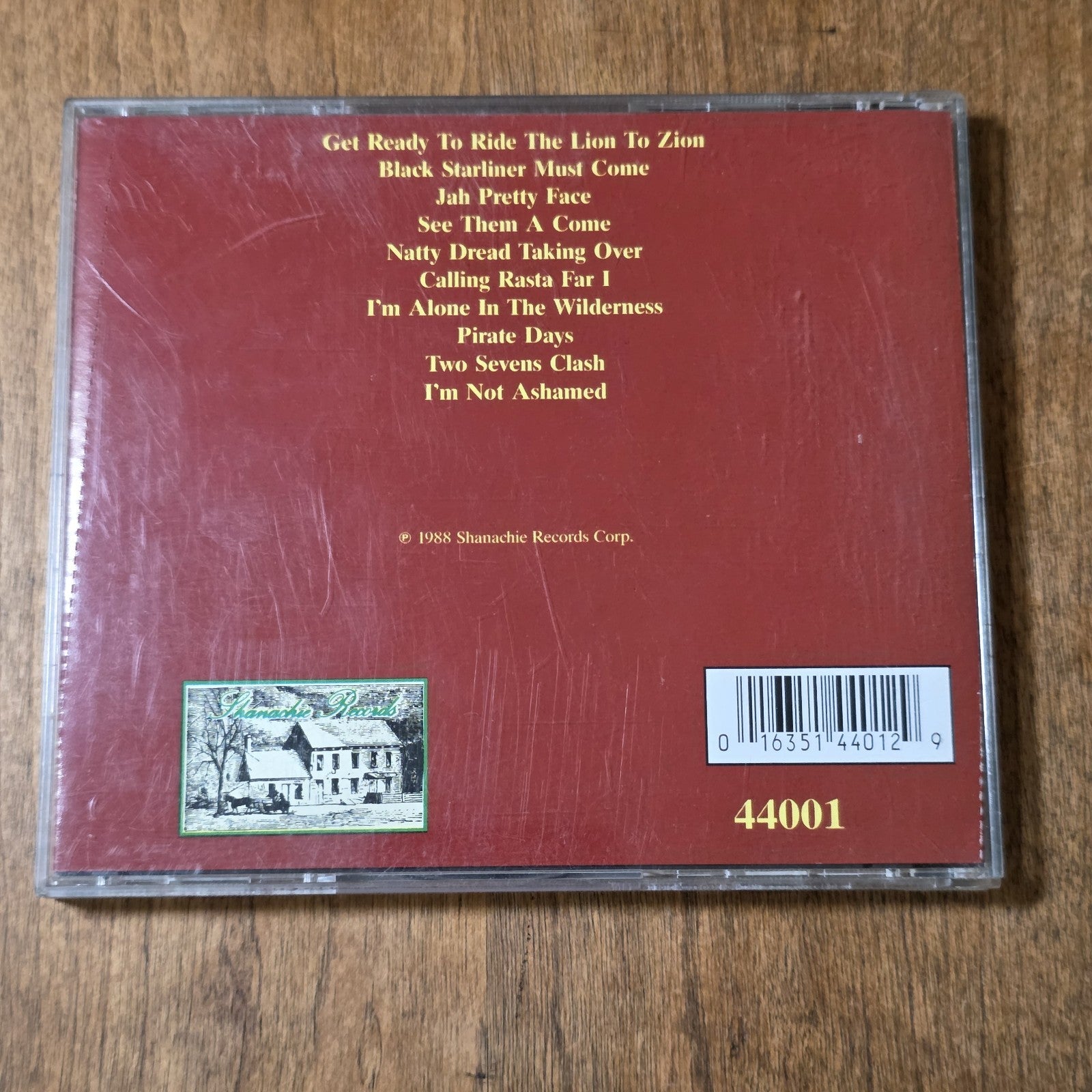 Culture - Two Sevens Clash CD Album 1988 Reggae HTF