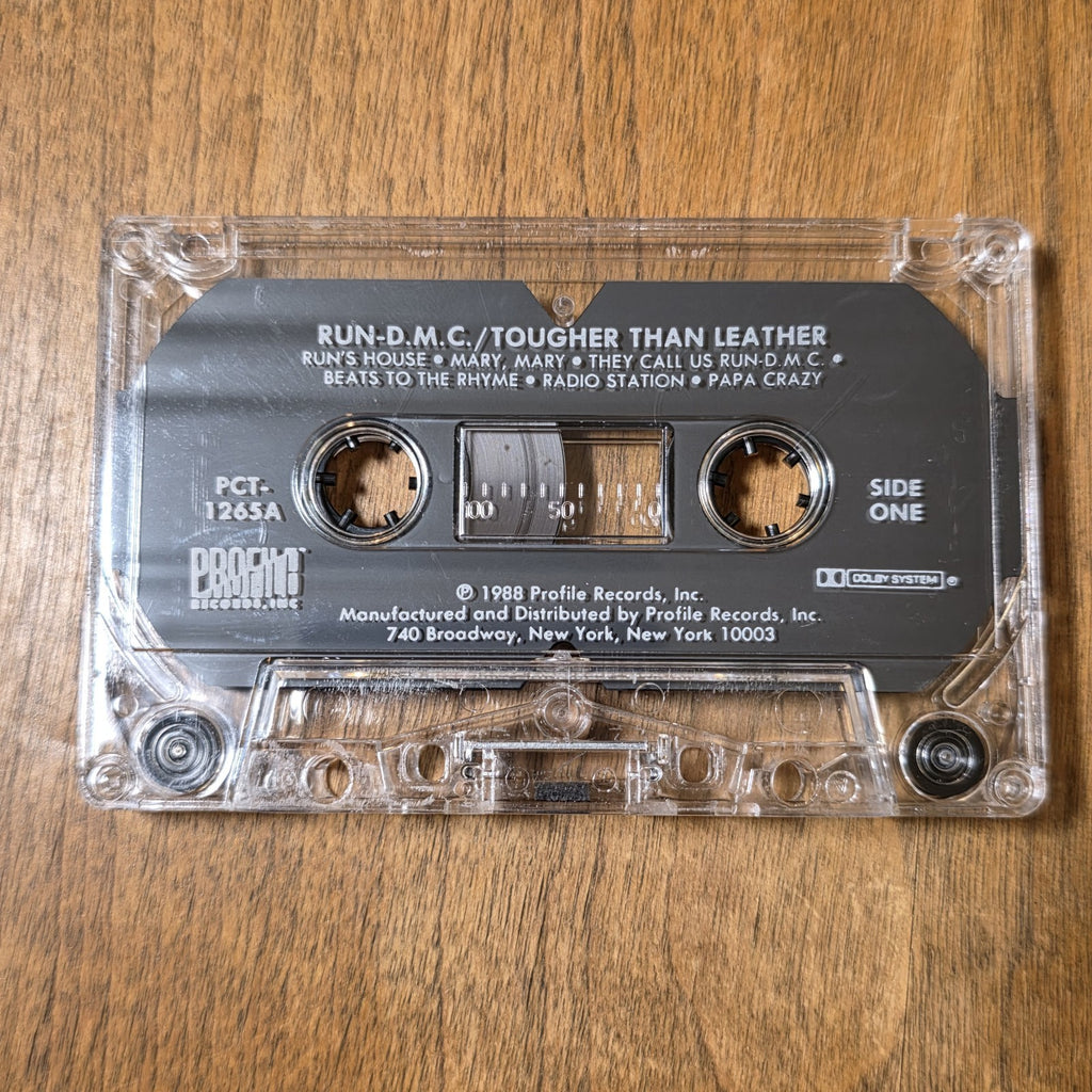 Run-DMC - Tougher Than Leather Album 1988 Hip Hop Cassette