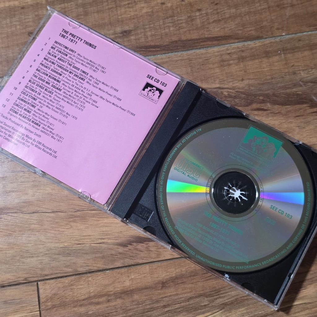 Pretty Things - Self-Titled 1967-1971 CD Album 1989 Rock See For Miles Rare HTF