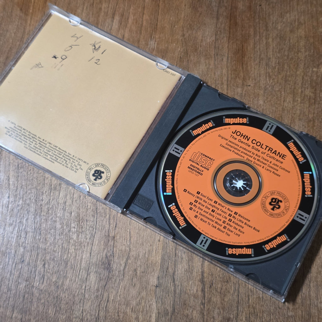 John Coltrane - The Gentle Side of CD Compilation 1991 Jazz Impulse