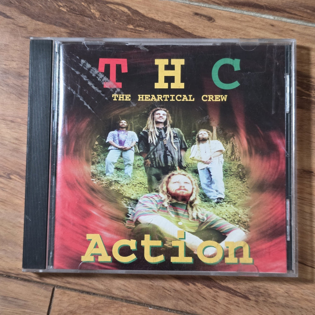 THC The Heartical Crew - Action CD 1995 Dub Roots Reggae Rasta Rare HTF