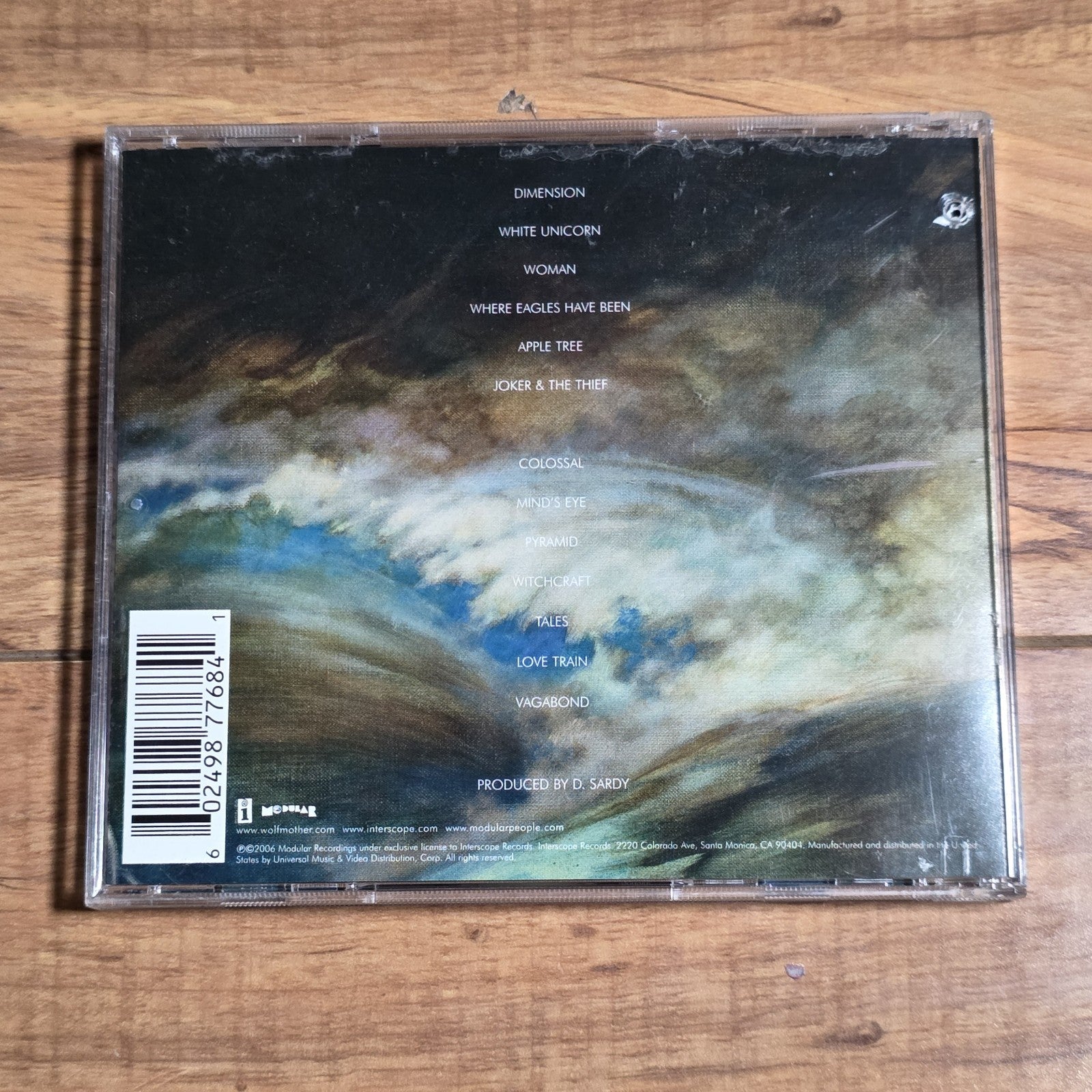 Wolfmother - Self-Titled CD Album 2006 Hard Rock