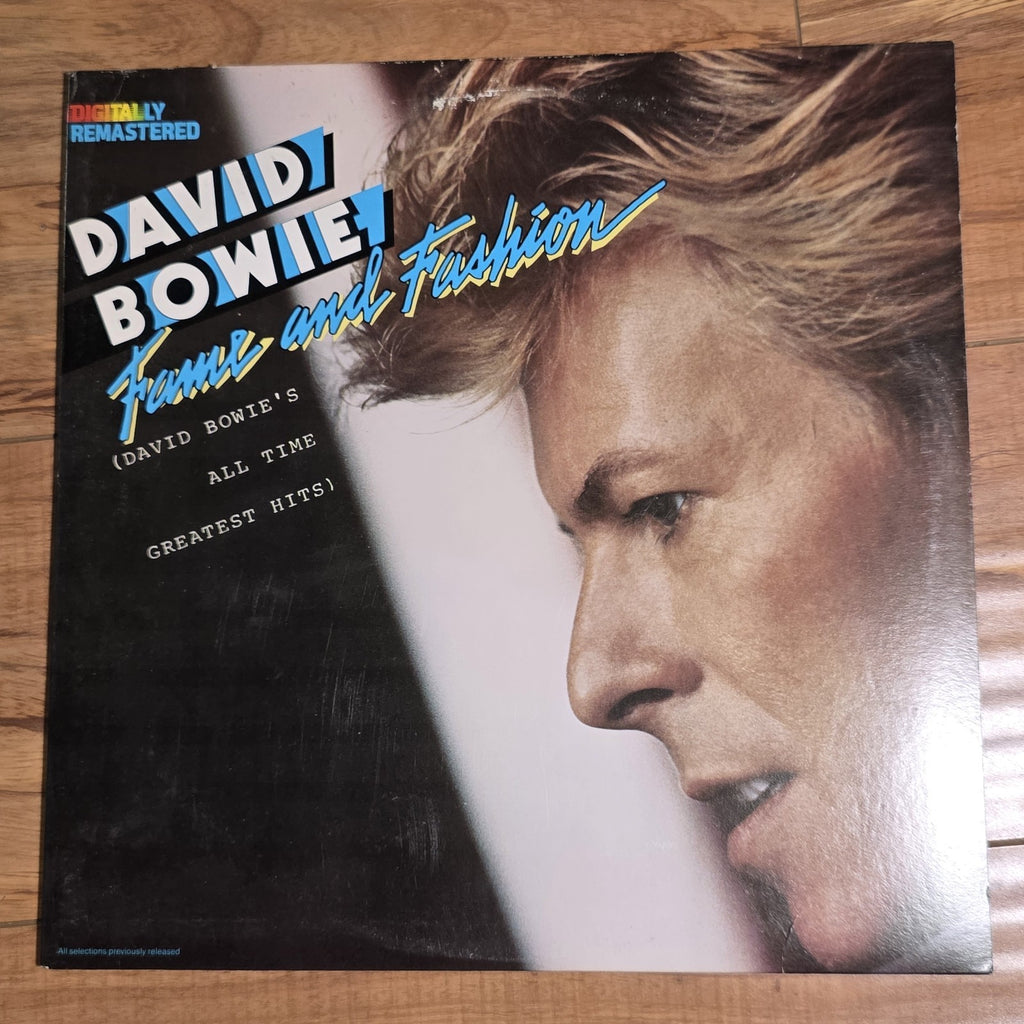 David Bowie - Fame and Fashion Vinyl 1984 Art Rock Greatest Hits LP VG Rare HTF