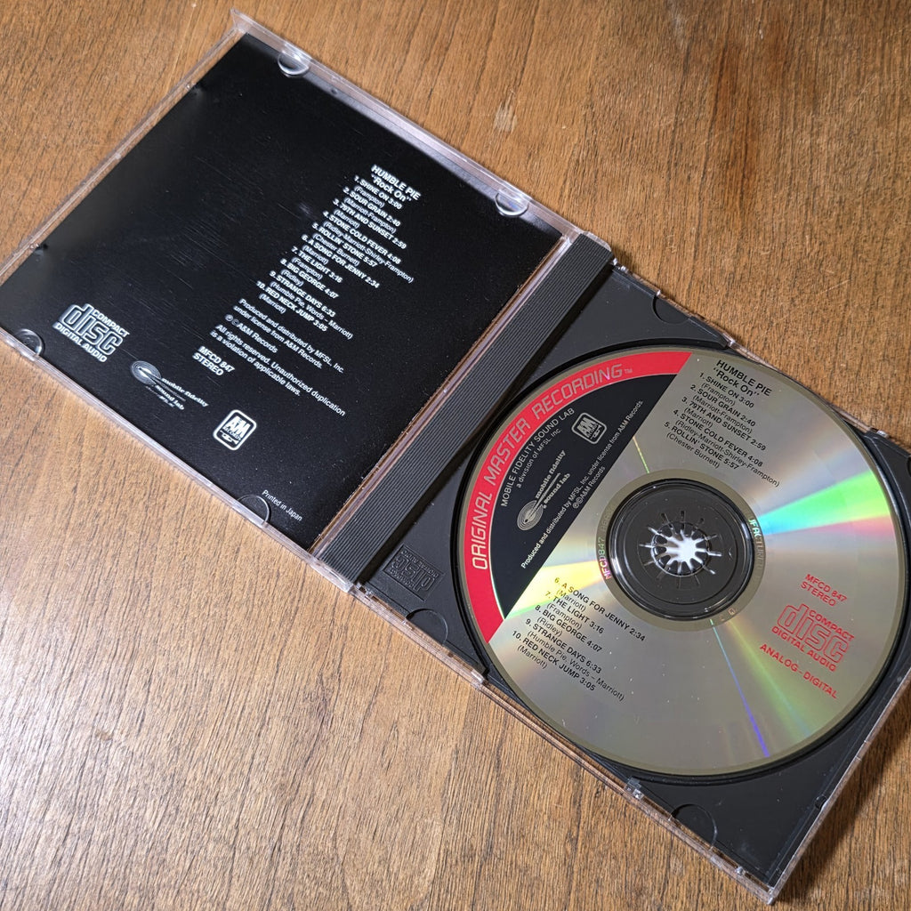 Humble Pie - Rock On CD Album 1986 Mobile Fidelity Master Recording Rare HTF