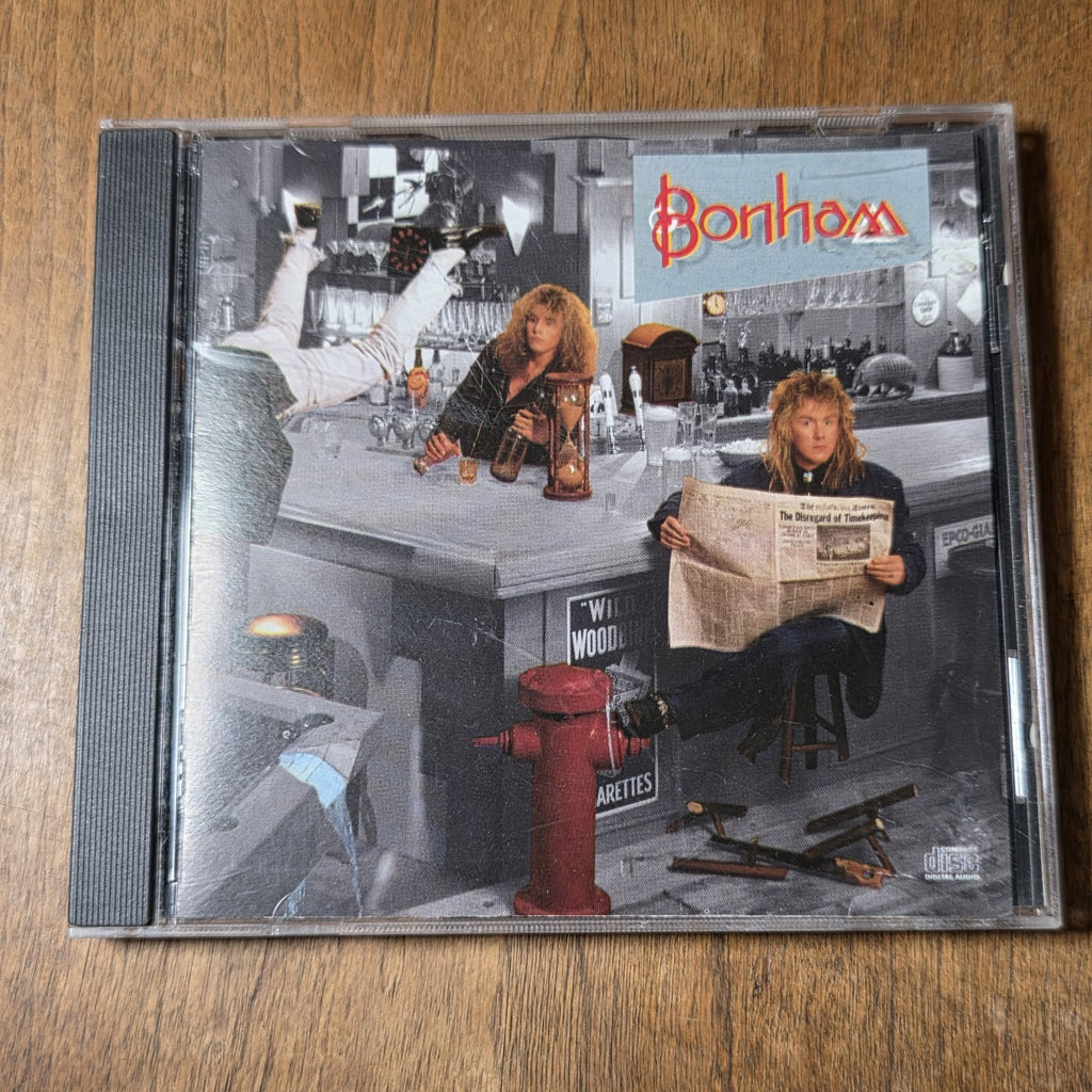 Bonham - Disregard of Timekeeping CD Album 1989 WTG Records Hard Rock Glam Metal