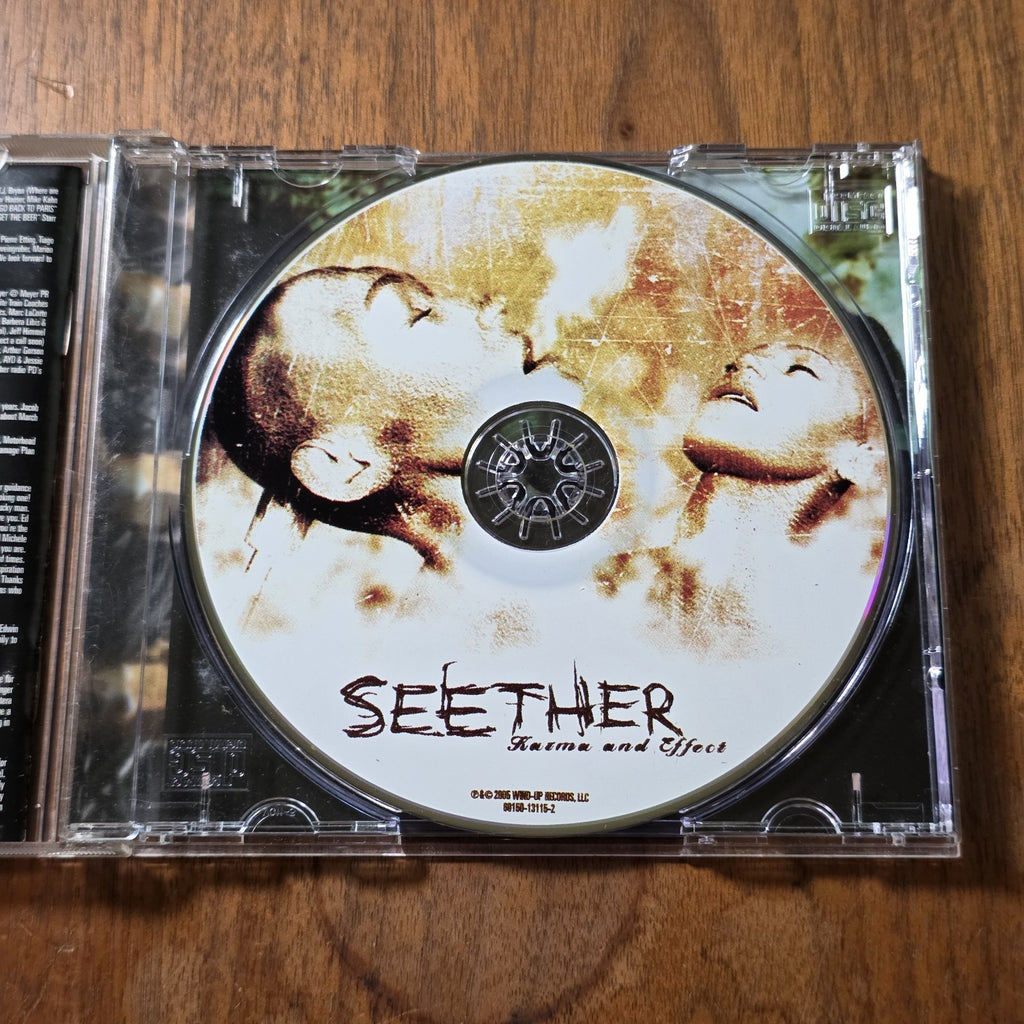 Seether - Karma and Effect CD Album 2005 Post-Grunge