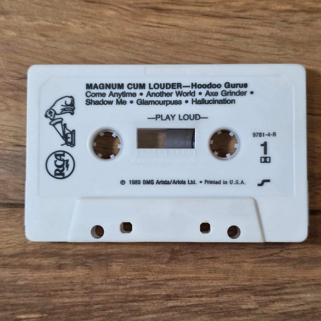 Hoodoo Gurus - Magnum Cum Louder Album 1989 Rock Cassette RCA