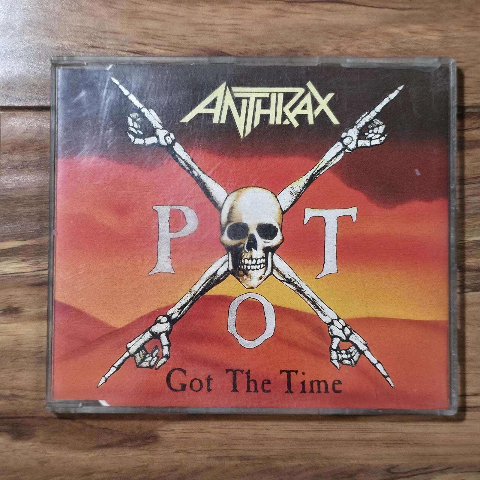 Anthrax - Got the Time CD Single 1990 Thrash Metal Import Rare HTF