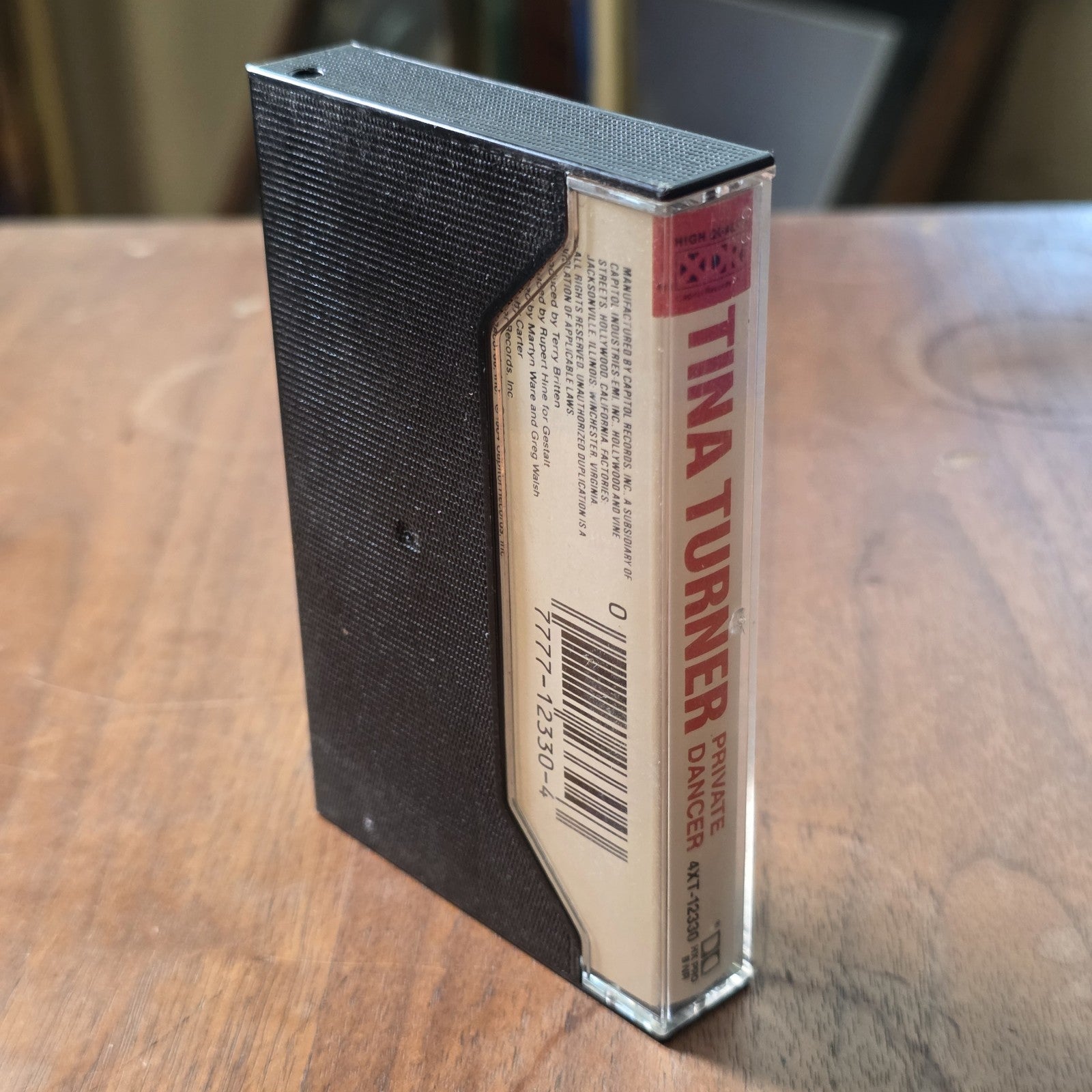 Tina Turner - Private Dancer Cassette Album 1984 Pop Rock