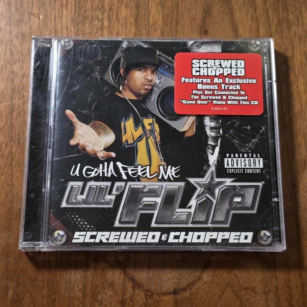 Lil' Flip - U Gotta Feel Me CD 2004 Hip Hop Screwed Chopped 2 Disc Rare HTF