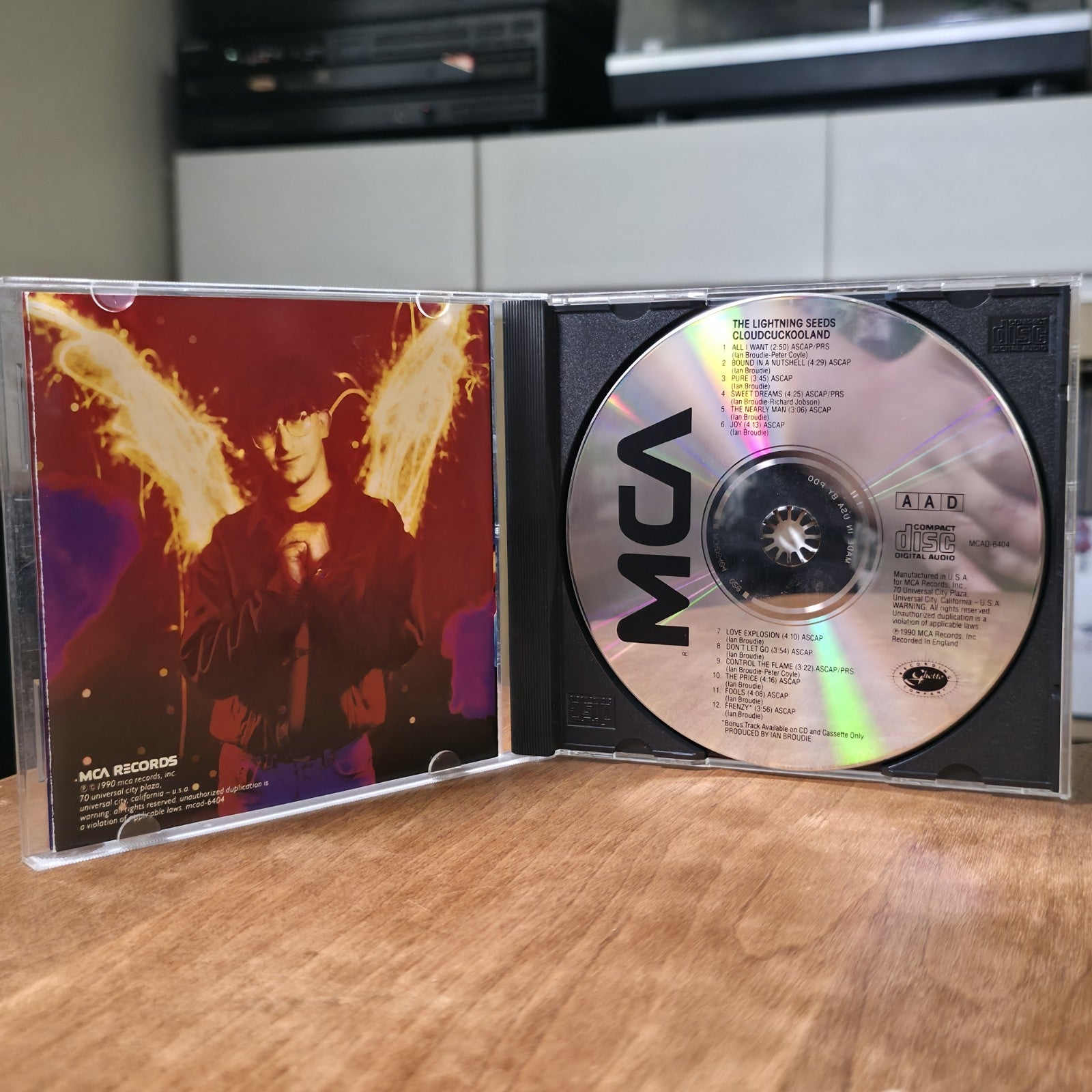 The Lightning Seeds - Cloudcuckooland CD Album 1990 Indietronica