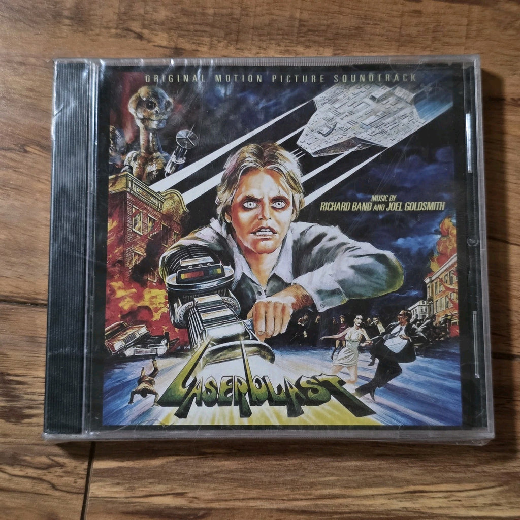 Laserblast Movie Soundtrack CD 2015 Sci-Fi Rock Full Moon Rare HTF Sealed New