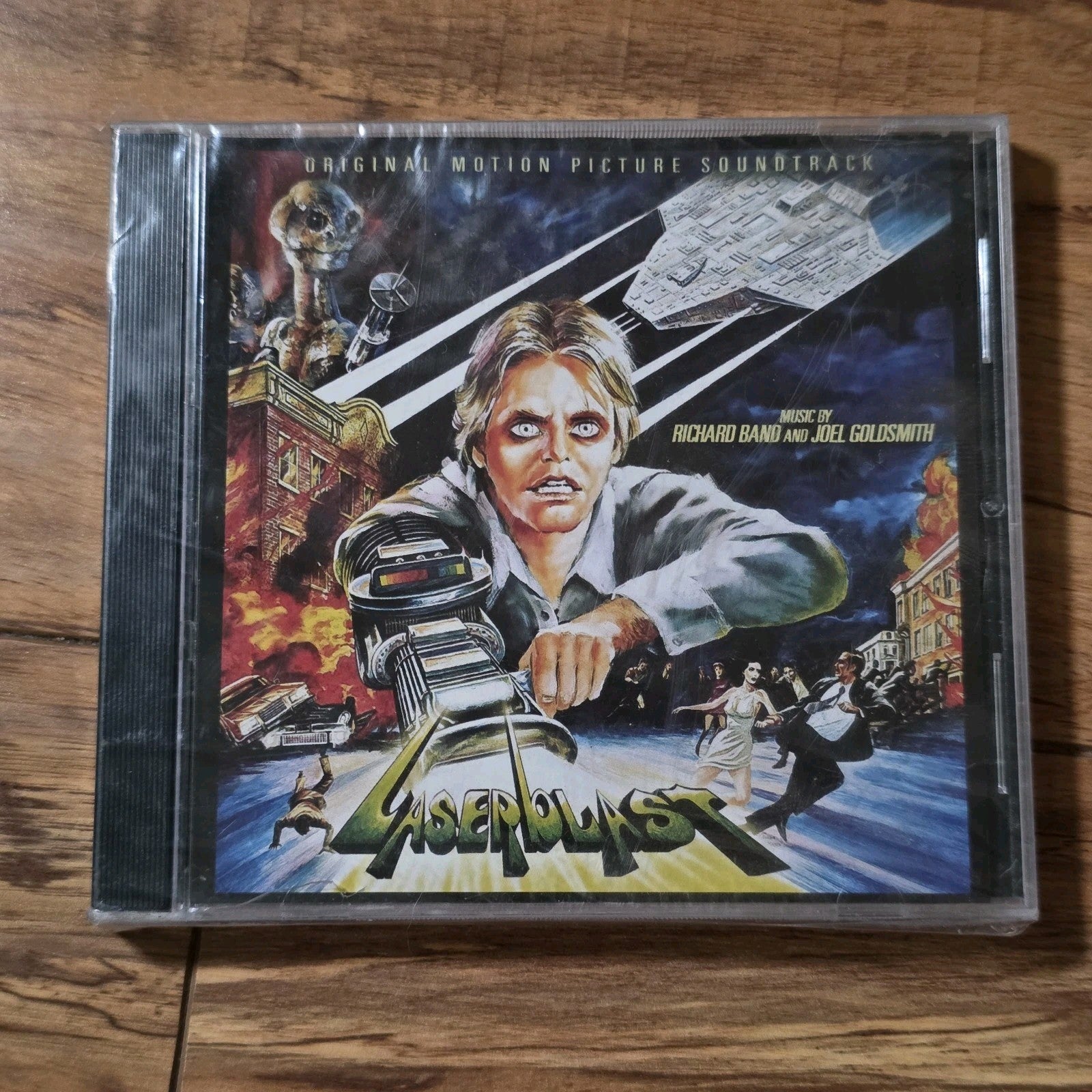 Laserblast Movie Soundtrack CD 2015 Sci-Fi Rock Full Moon Rare HTF Sealed New