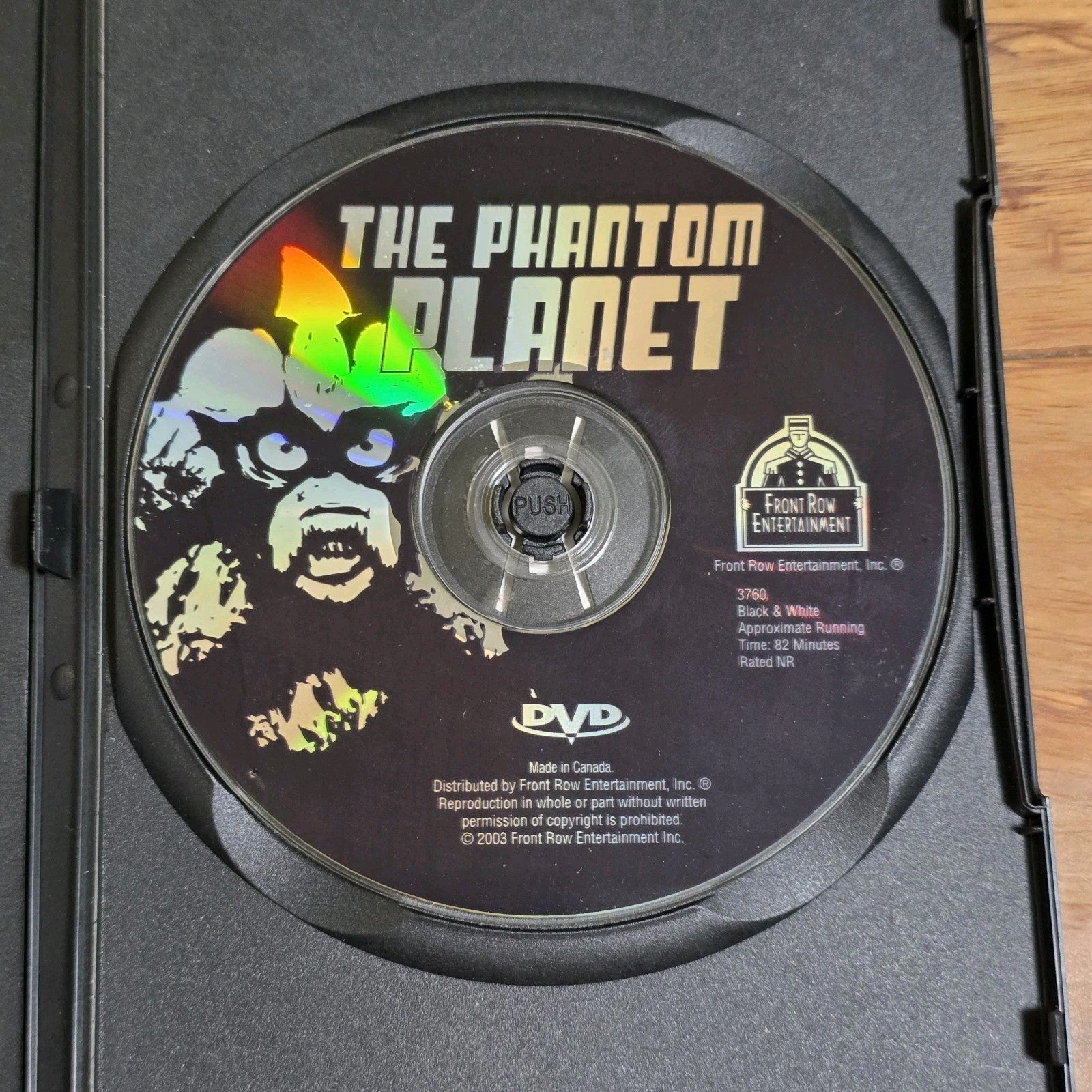 The Phantom Planet DVD 1961 Sci-Fi Remastered B&W