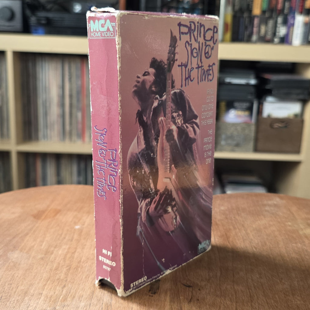 Prince - Sign o' the Times VHS 1987 Musical Concert Rare HTF