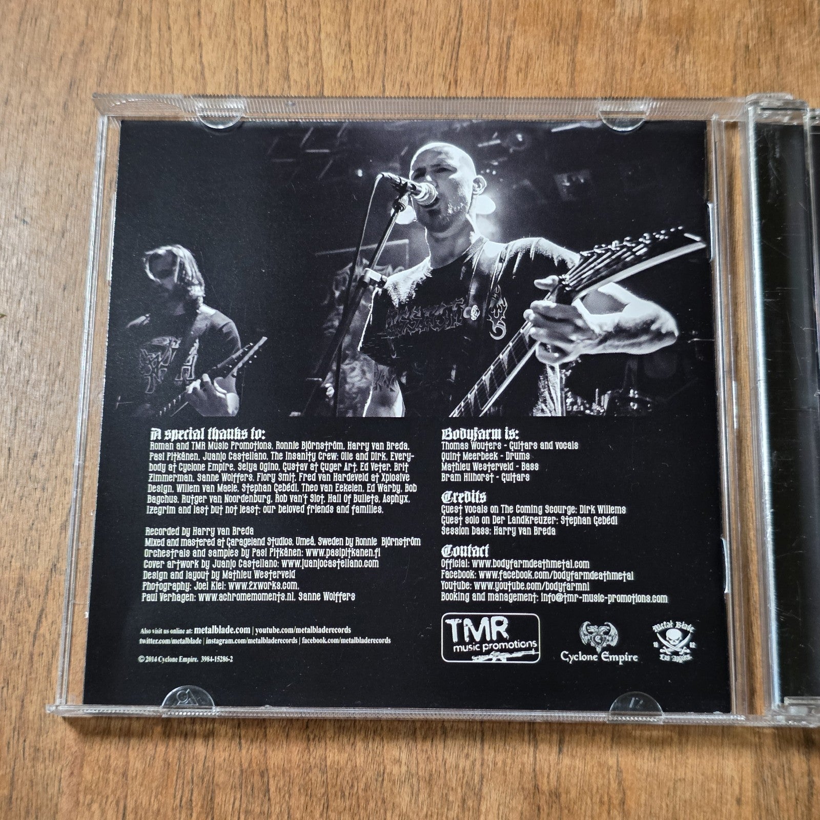 Bodyfarm - The Coming Scourge CD EP 2013 Death Metal CYC HTF