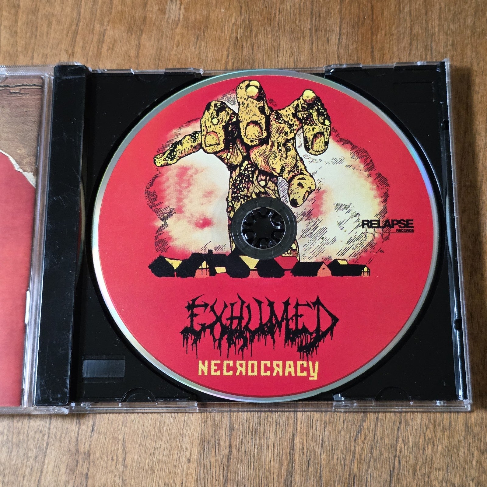 Exhumed - Necrocracy CD Album 2013 Death Metal Relapse Records